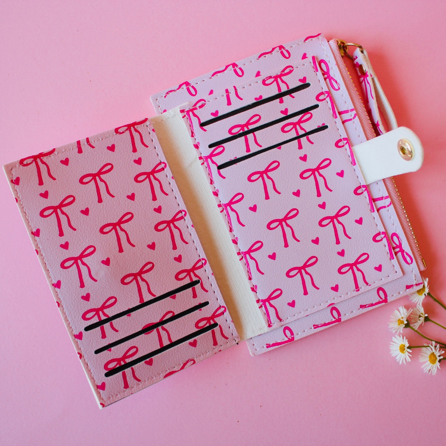 Hot Pink Bow Wallet