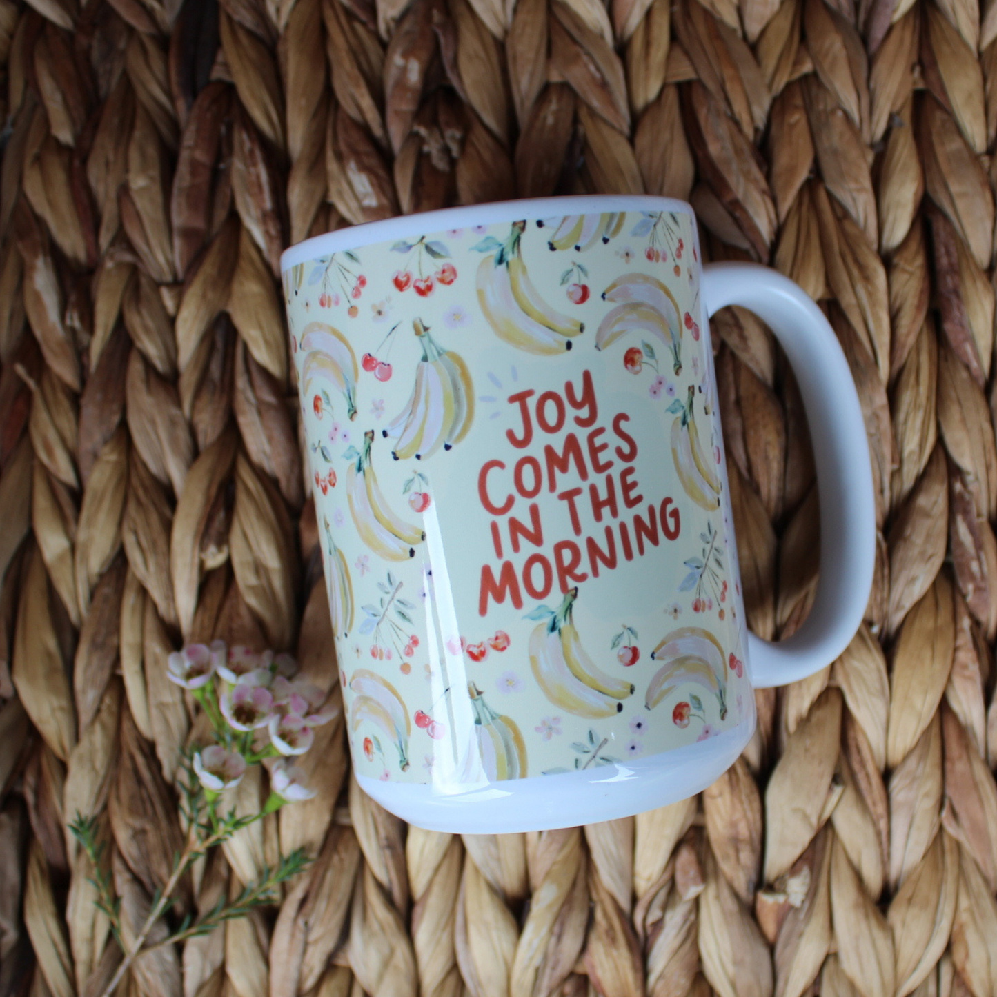 Joy in the Morning Jumbo Mug