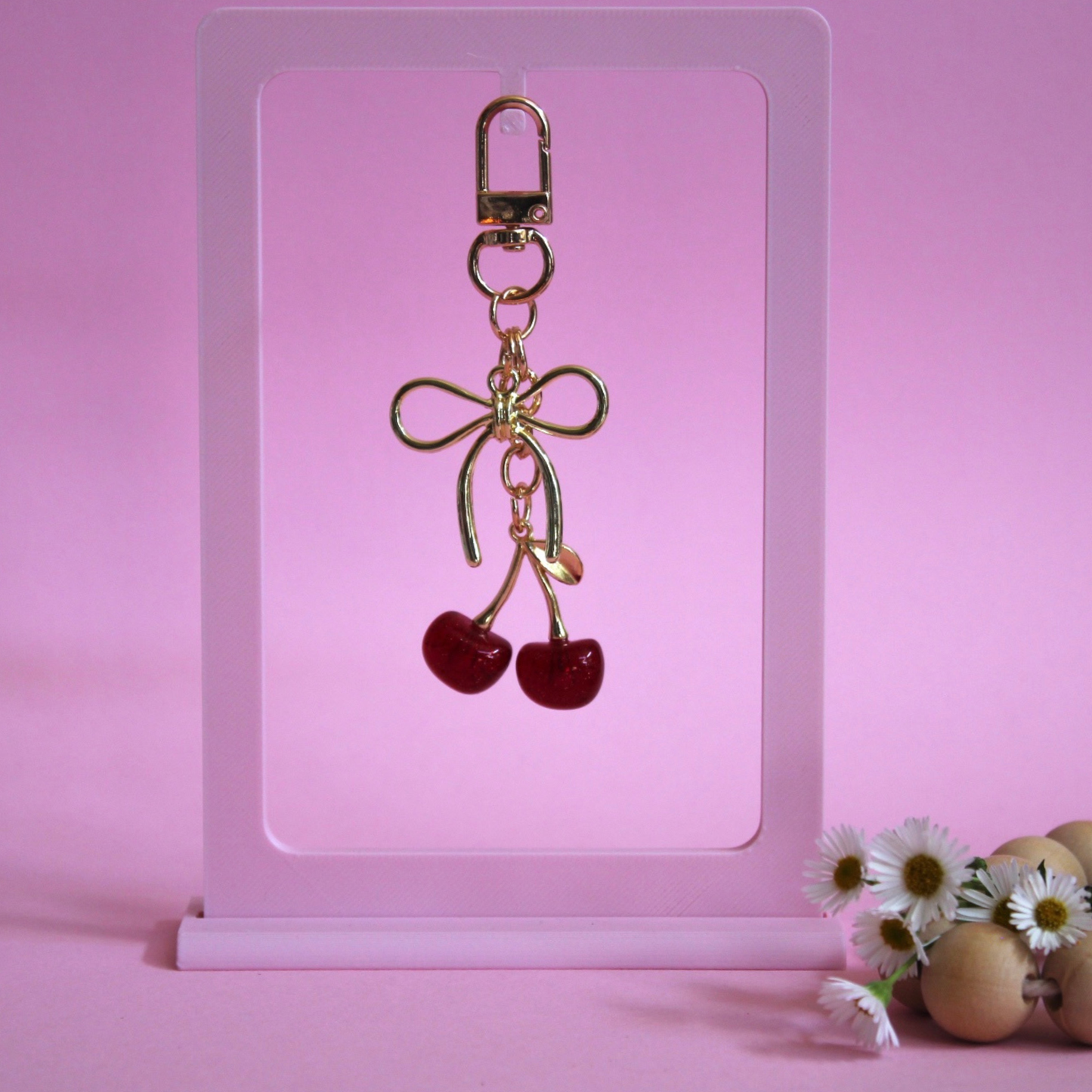 Cherry Keychain