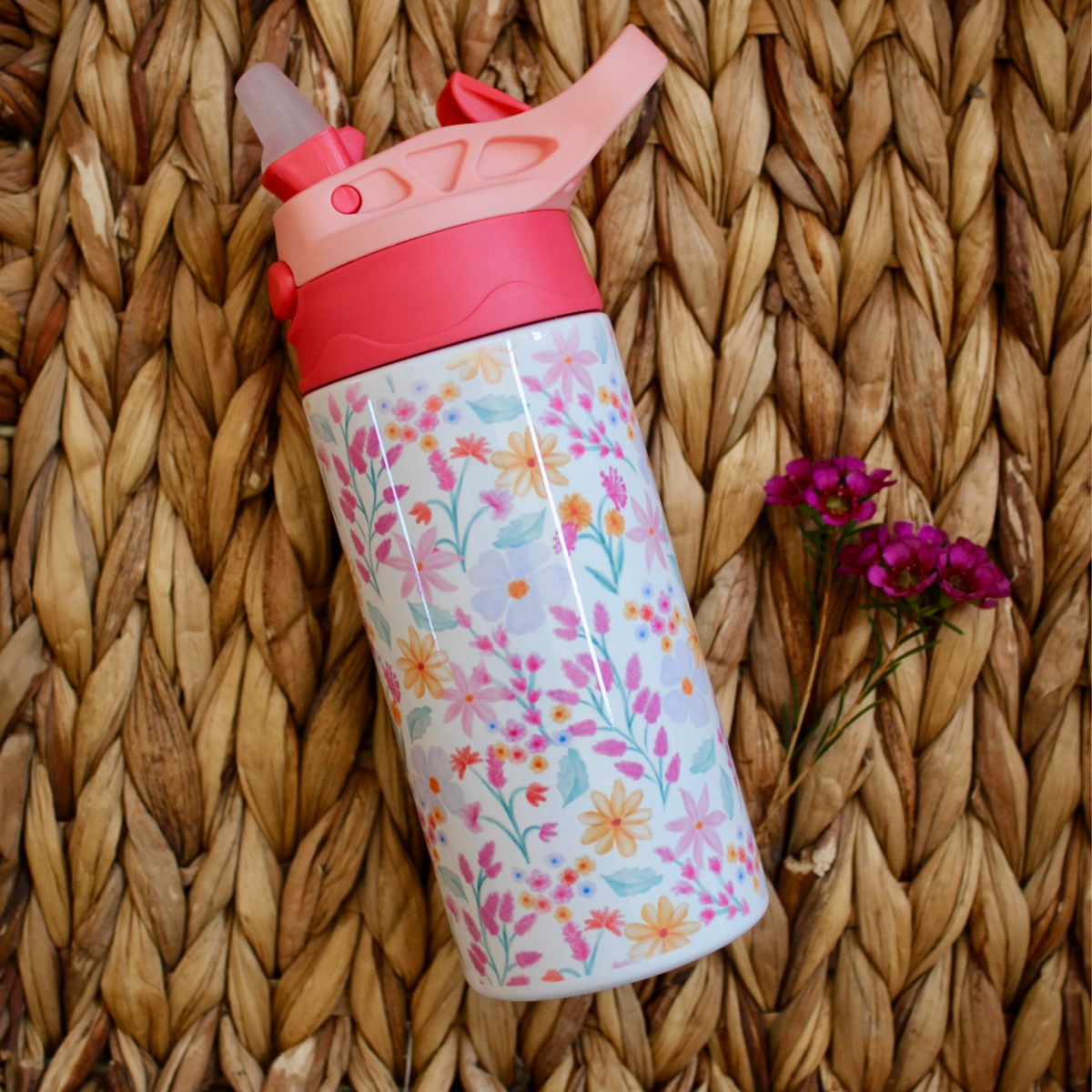 Spring Wildflower Kids Bottle