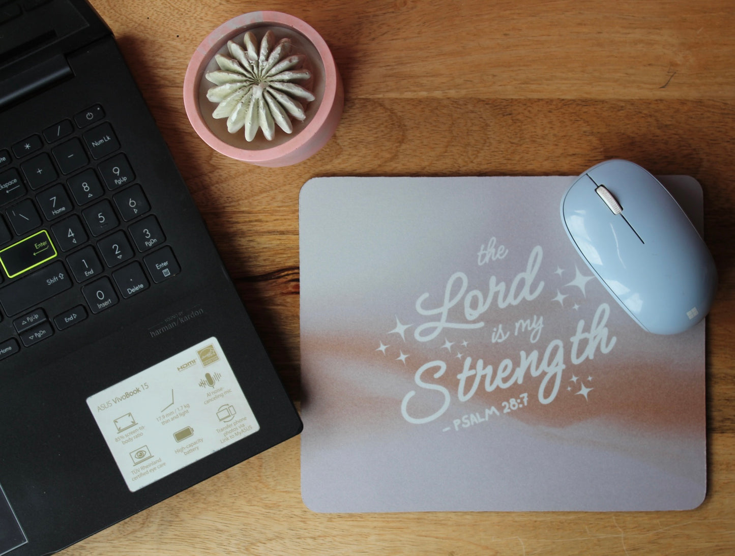 Lord is my Strength Mousepad