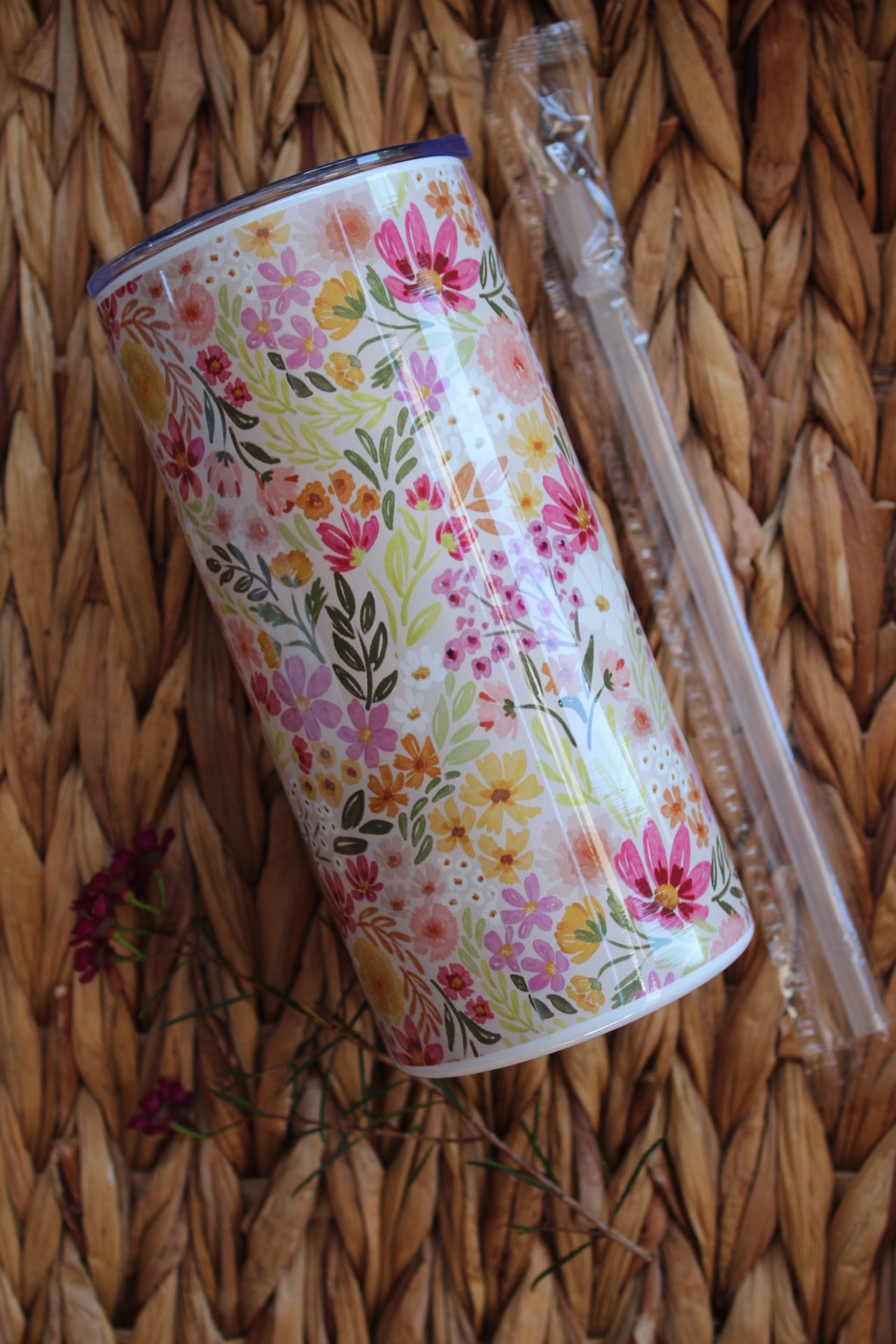 Primrose Wildflower Skinny Tumbler (Copy)