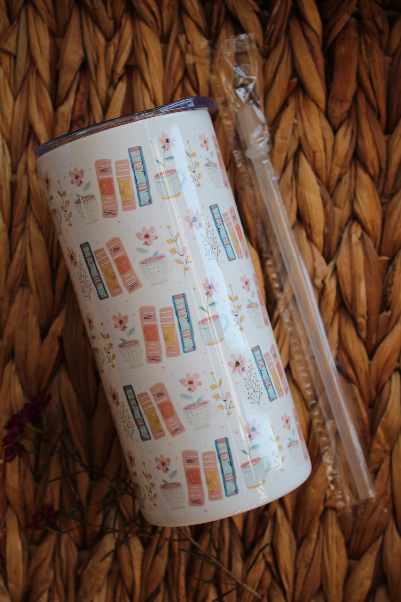 Books Skinny Tumbler
