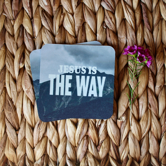 Jesus is the Way Rubber Coaster