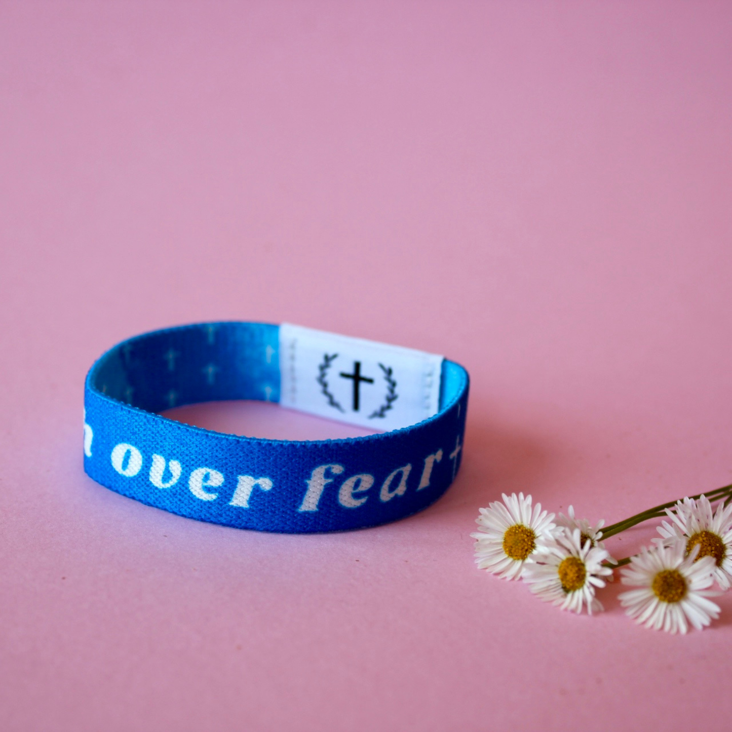 Faith Over Fear NFC Bible Verse Bracelet