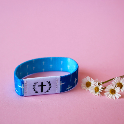 Faith Over Fear NFC Bible Verse Bracelet