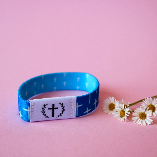 Faith Over Fear NFC Bible Verse Bracelet