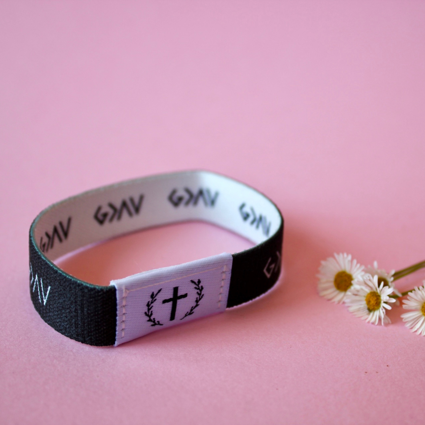 God is Greater NFC Bible Verse Bracelet