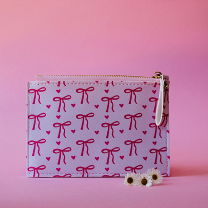 Hot Pink Bow Wallet