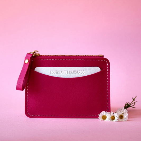 Hot Pink Small Wallet
