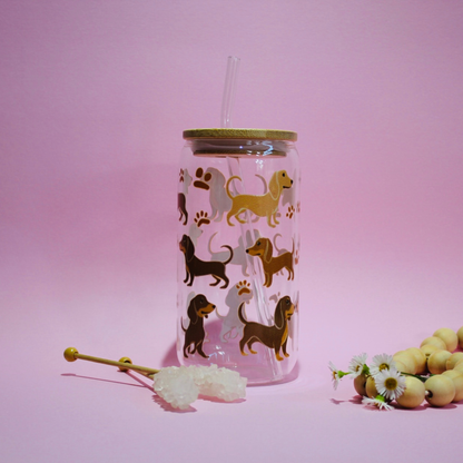 Dog Glass Cup