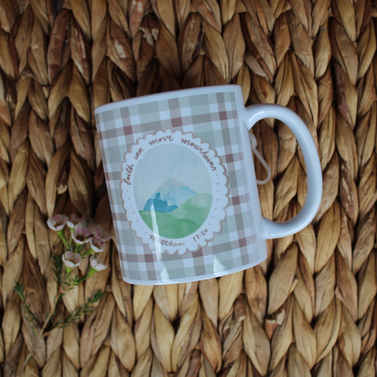 Faith Moves Mountains Mug