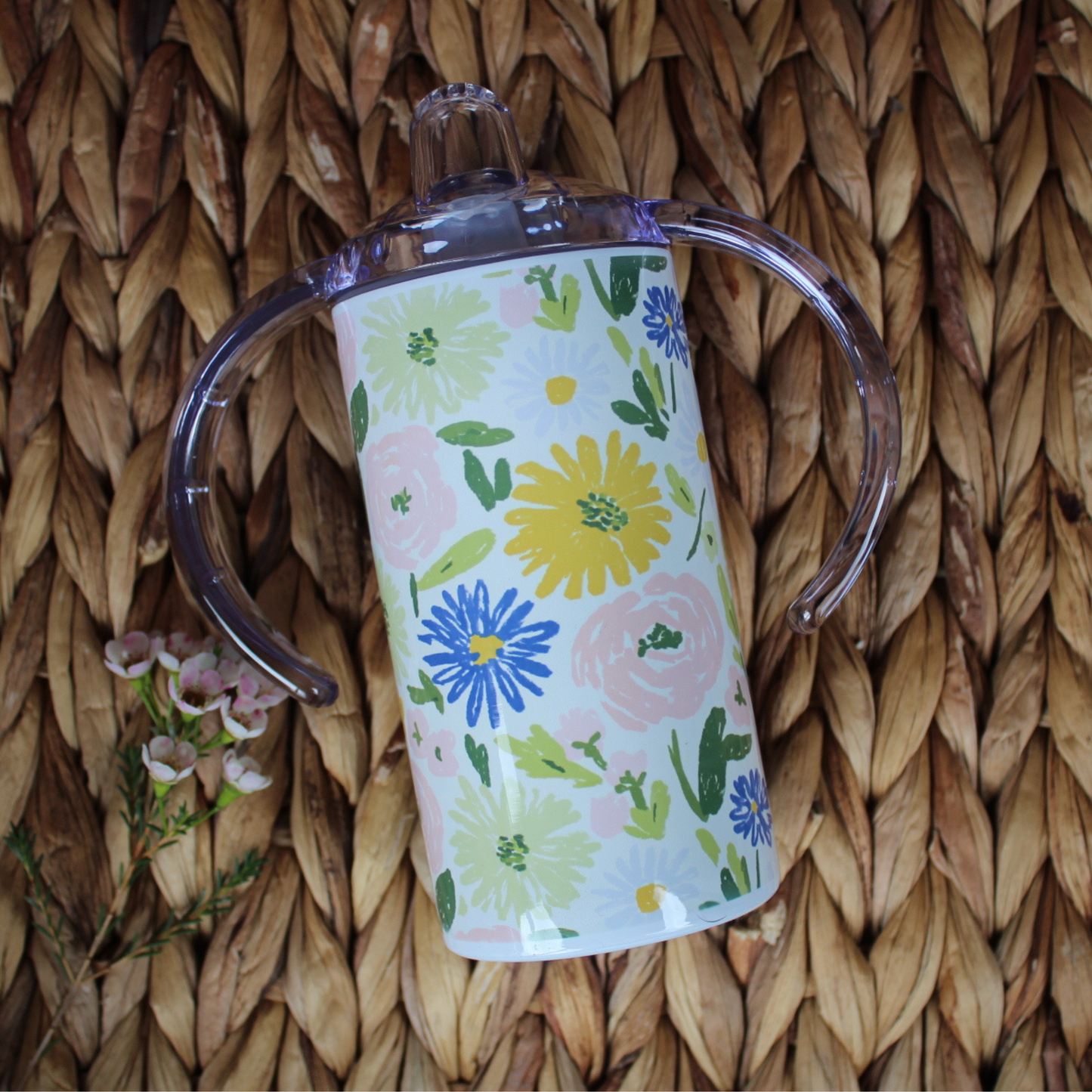 Spring Wildflower Sippy Cup