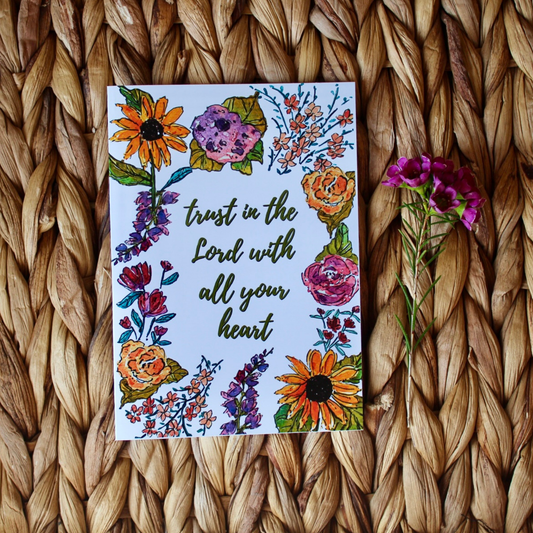 Trust the Lord Birthday Card