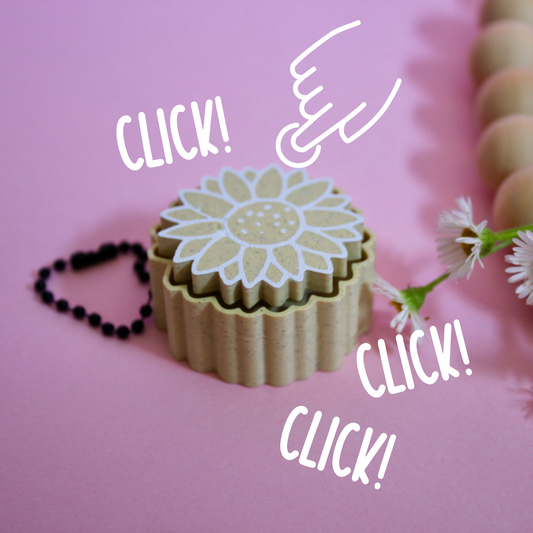 Sunflower Fidget Clicker