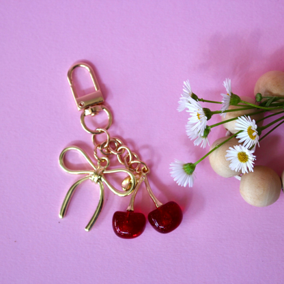 Cherry Keychain