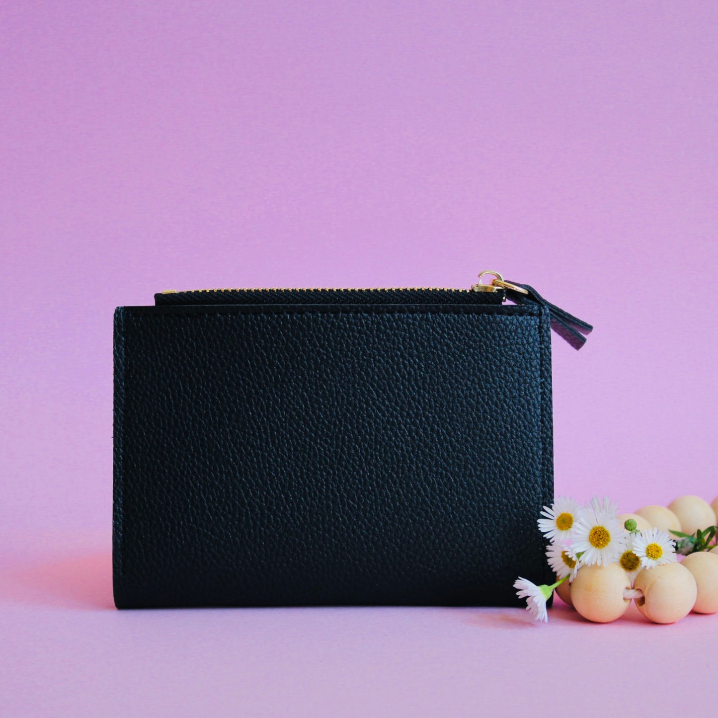 Cherry Embroidered Wallet