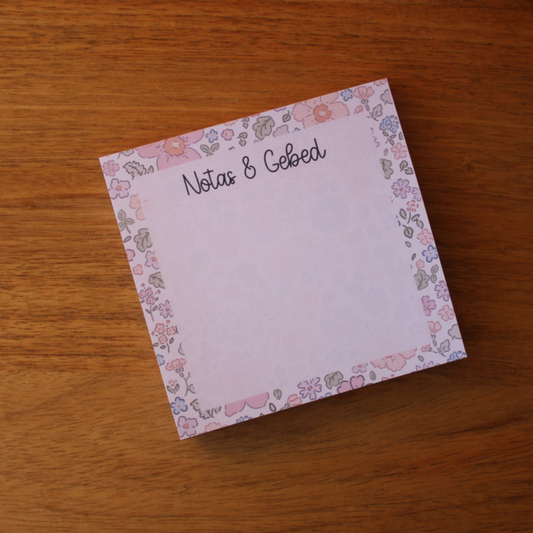 Notas en Gebed Cards (50 Pages)