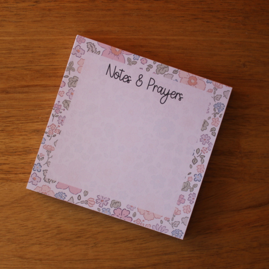 Notes & Prayer Cards (50 Pages)