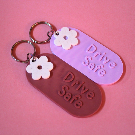 Drive safe Keychain