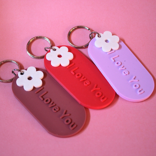 I love You Keychain