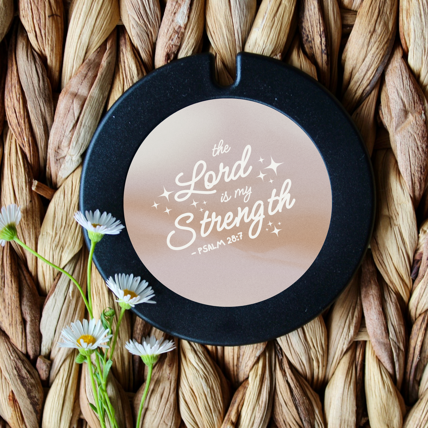 Lord is my Strength License Disk Holder