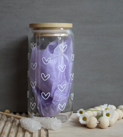 Heart Glass Cup