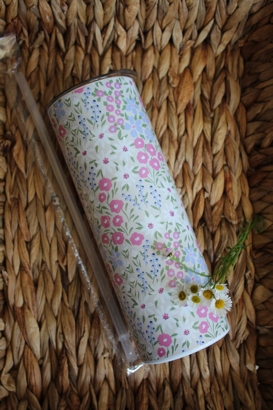 Blossom Bliss Skinny Tumbler