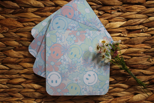 Smiley Rubber Coaster