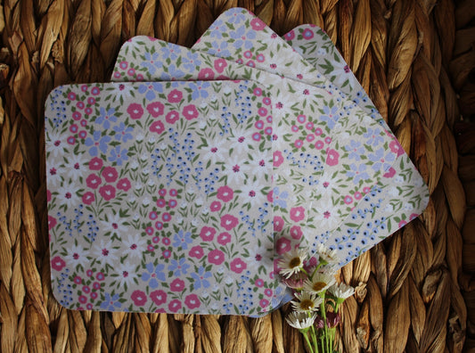 Small Wildflower Rubber Coaster