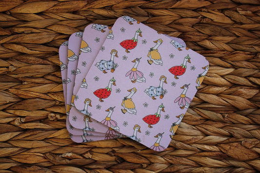 Silly Goose Rubber Coaster