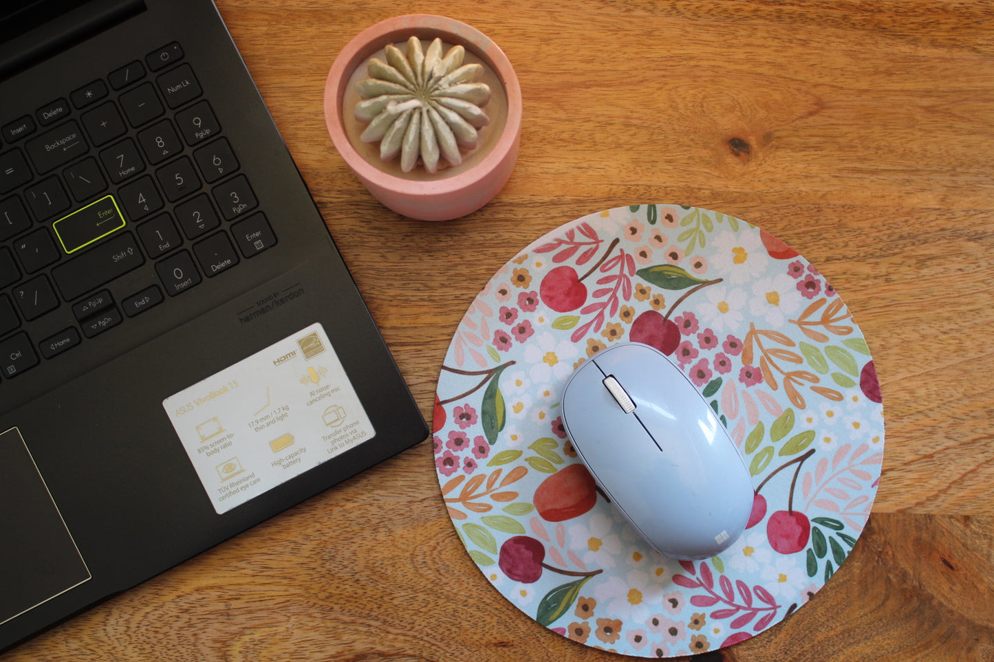 Cherry Round Mousepad