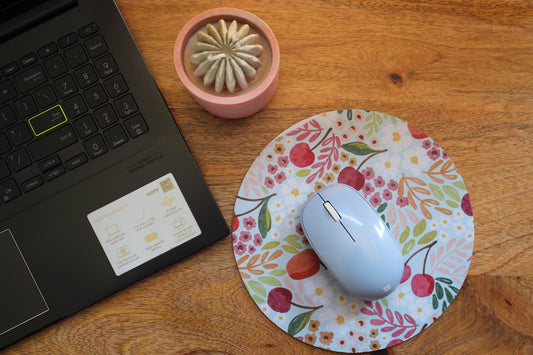 Cherry Round Mousepad