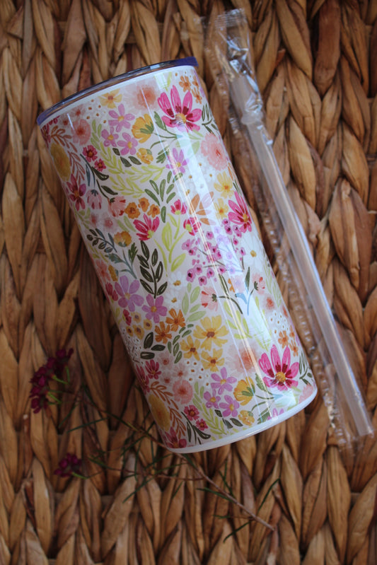 Primrose Wildflower Skinny Tumbler (Copy)