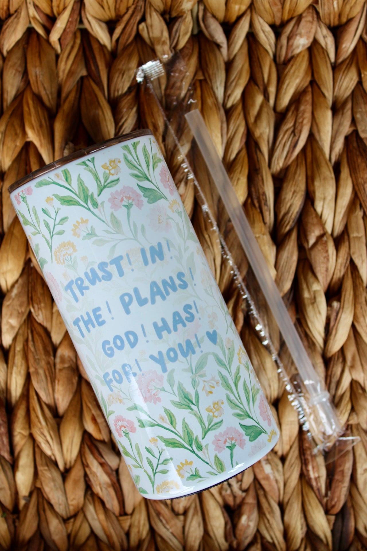 God's Plan Skinny Tumbler
