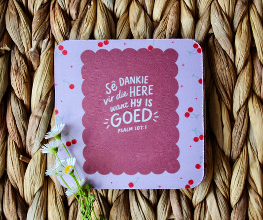 God is Goed Rubber Coaster