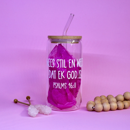 Wees Stil Glass Cup
