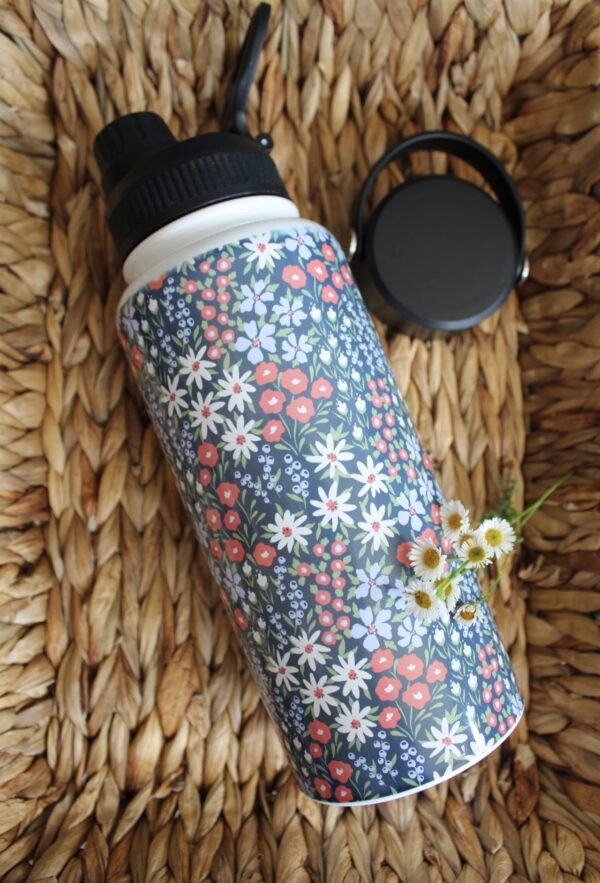Wildflower Stainless steel Water Bottle 940ml