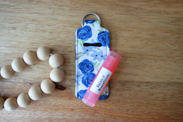 Blue rose Lip Ice Holder