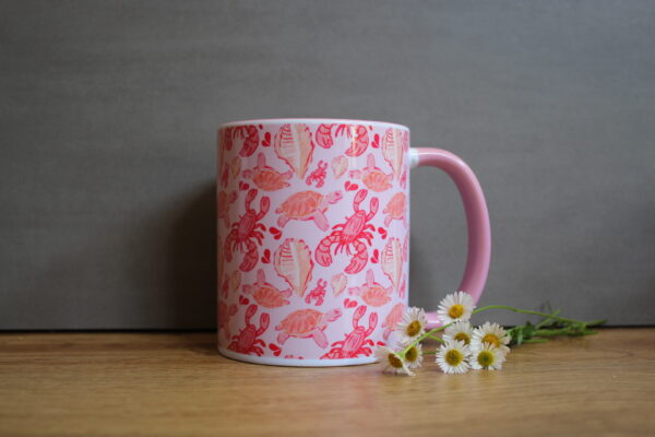 Pink Ocean Mug
