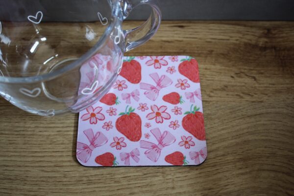 Strawberry Coaster