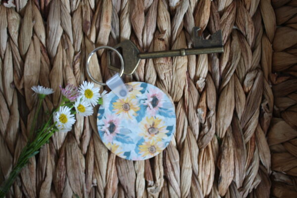 Sunflower Keychain